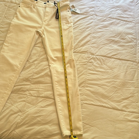 NWT- BUFFALO HI-RISE SKINNY JEANS. WHITE. Wms size 29 - Picture 5 of 12